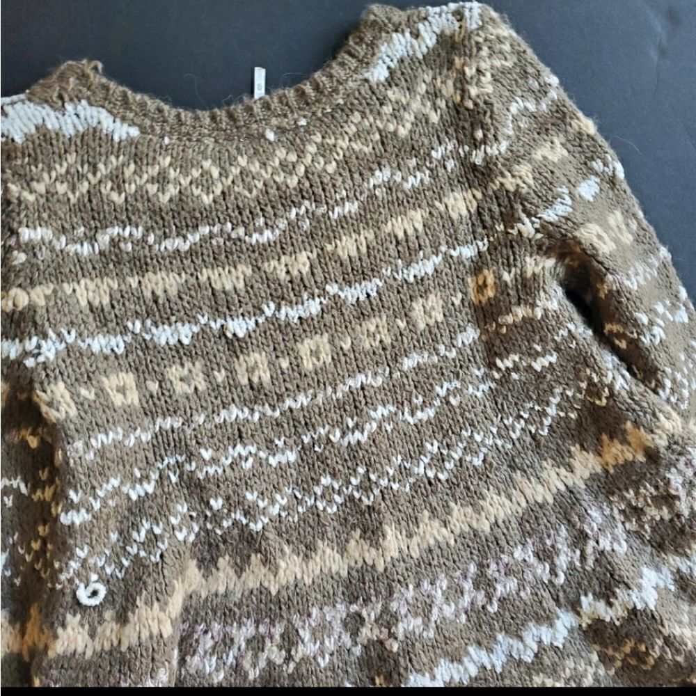 Free People Aztec Thick Sweater - Picture 9 of 11
